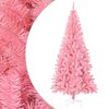 vidaXL Artificial Christmas Tree with Stand Pink 180 cm PVC