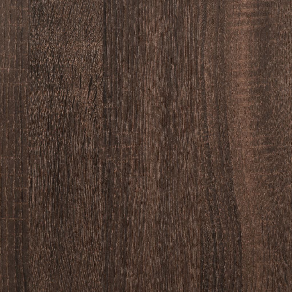 vidaXL Storage Chest Brown Oak 84x42x46 cm Engineered Wood