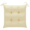 vidaXL Garden Chairs with Cushions 2 pcs Solid Acacia Wood