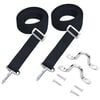 vidaXL Bimini Top Straps 2 pcs Fabric and Stainless Steel