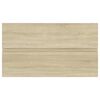 vidaXL Bathroom Furniture Set Sonoma Oak Engineered Wood