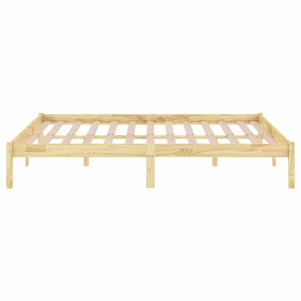 vidaXL Bed Frame without Mattress Solid Wood 120x200 cm