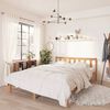 vidaXL Bed Frame without Mattress Honey Brown Solid Wood 160x200 cm