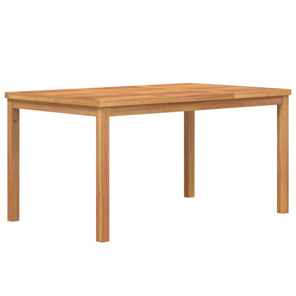 vidaXL 4 Piece Garden Dining Set Solid Wood Teak