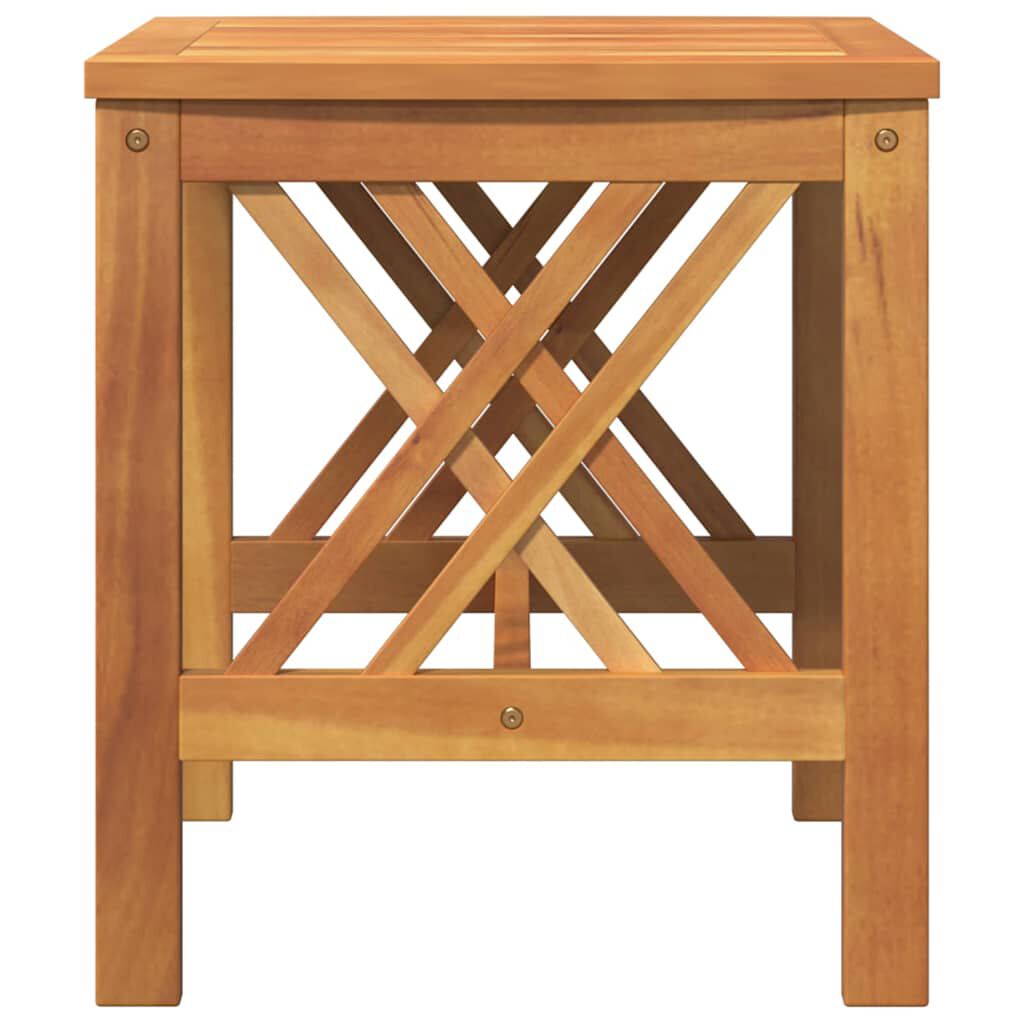 vidaXL Garden Chairs 2 pcs Solid Acacia Wood