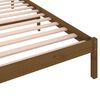 vidaXL Bed Frame without Mattress Solid Wood Pine 90x200cm Honey Brown