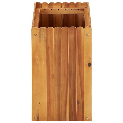 vidaXL Garden Raised Bed 50x30x50 cm Solid Acacia Wood,  vidaXL Garden Raised Bed 50x30x50 cm Solid Acacia Wood