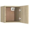 vidaXL Bedside Cabinets 2 pcs Sonoma Oak 30.5x30x30 cm Engineered Wood