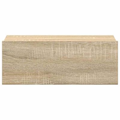 vidaXL Floating Nightstand Sonoma Oak 40x30x15 cm Engineered Wood, sonoma oak vidaXL Floating Nightstand Sonoma Oak 40x30x15 cm Engineered Wood