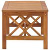 vidaXL Coffee Table 102x50x43 cm Solid Acacia Wood
