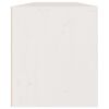 vidaXL Wall Cabinets 2 pcs White 60x30x35 cm Solid Pinewood