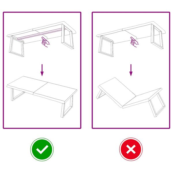 vidaXL Wall Shelf Light Brown 140x60x(2-4) cm Treated Solid Wood Oak