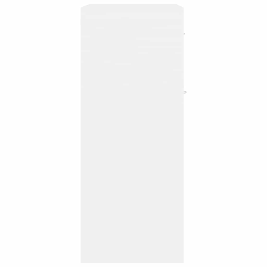 vidaXL Sideboard White 60x30x75 cm Engineered Wood