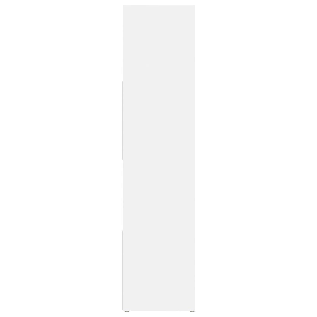 vidaXL Book Cabinet/Room Divider White 105x24x102 cm