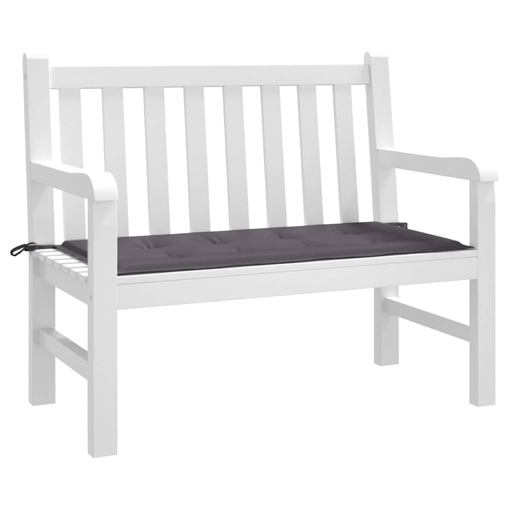 vidaXL Garden Bench Cushion Anthracite 120x50x4 cm Oxford Fabric