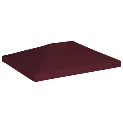 vidaXL Gazebo Top Cover 310 g/m² 3x4 m Bordeaux, bordeaux vidaXL Gazebo Top Cover 310 g/m² 3x4 m Bordeaux