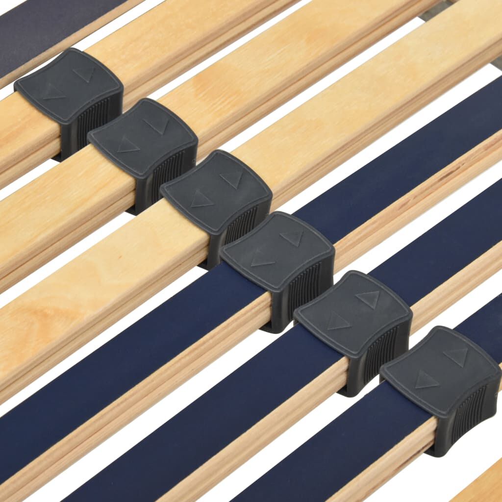 vidaXL Electrical Slatted Bed Base without Mattress with 7 Zones 90x200cm