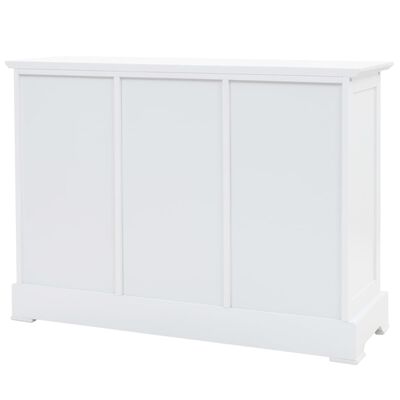 vidaXL Sideboard with 3 Doors MDF and Pinewood 105x35x77.5 cm,  vidaXL Sideboard with 3 Doors MDF and Pinewood 105x35x77.5 cm