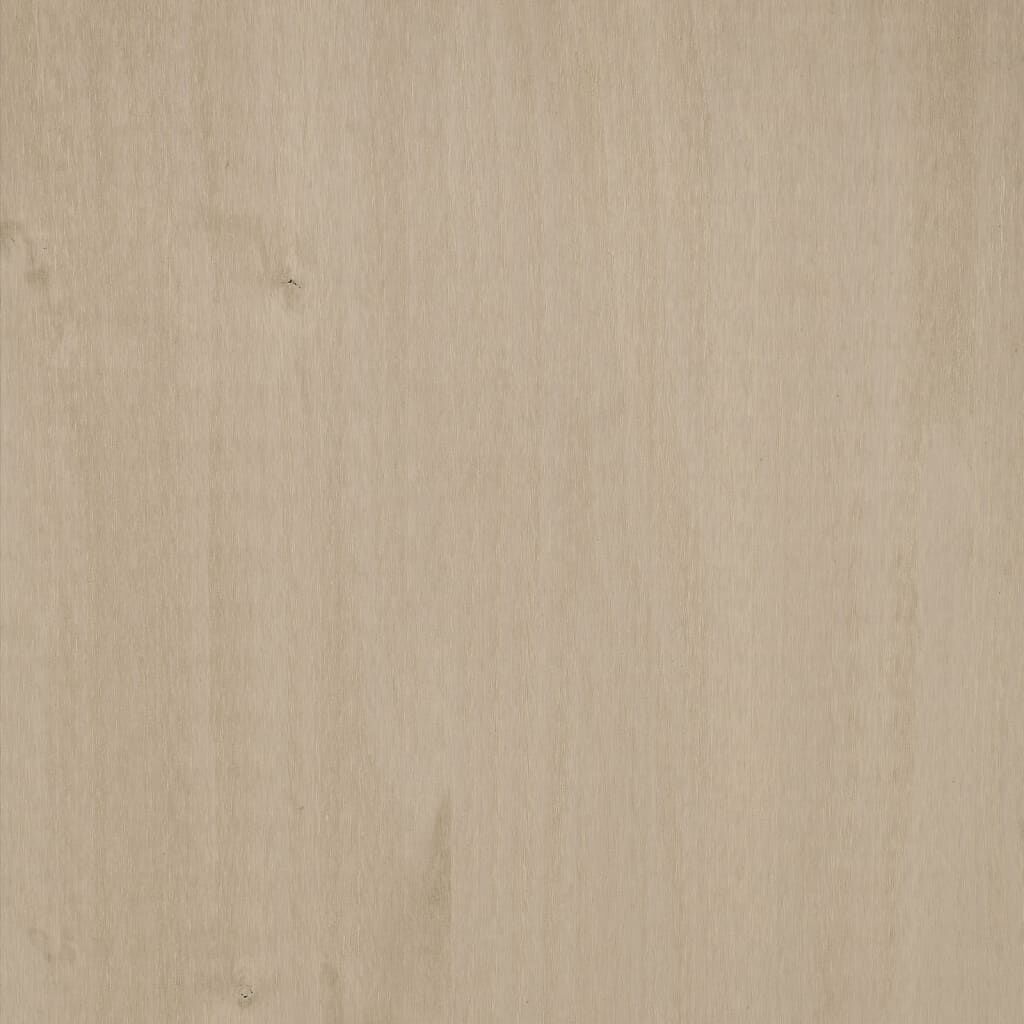 vidaXL Wardrobe HAMAR Honey Brown 89x50x180 cm Solid Wood Pine