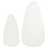 vidaXL Coffee Table Set 2 Pieces Solid Pinewood White