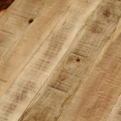 vidaXL Coffee Table Solid Rough Mango Wood 65x32 cm,  vidaXL Coffee Table Solid Rough Mango Wood 65x32 cm