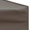 vidaXL Folding Party Tent with Sidewalls Taupe 3x6 m