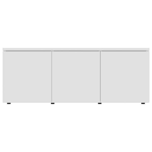 vidaXL TV Cabinet White 80x34x30 cm Engineered Wood