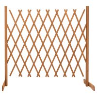 vidaXL Garden Trellis Fence Orange 180x100 cm Solid Firwood, orange vidaXL Garden Trellis Fence Orange 180x100 cm Solid Firwood
