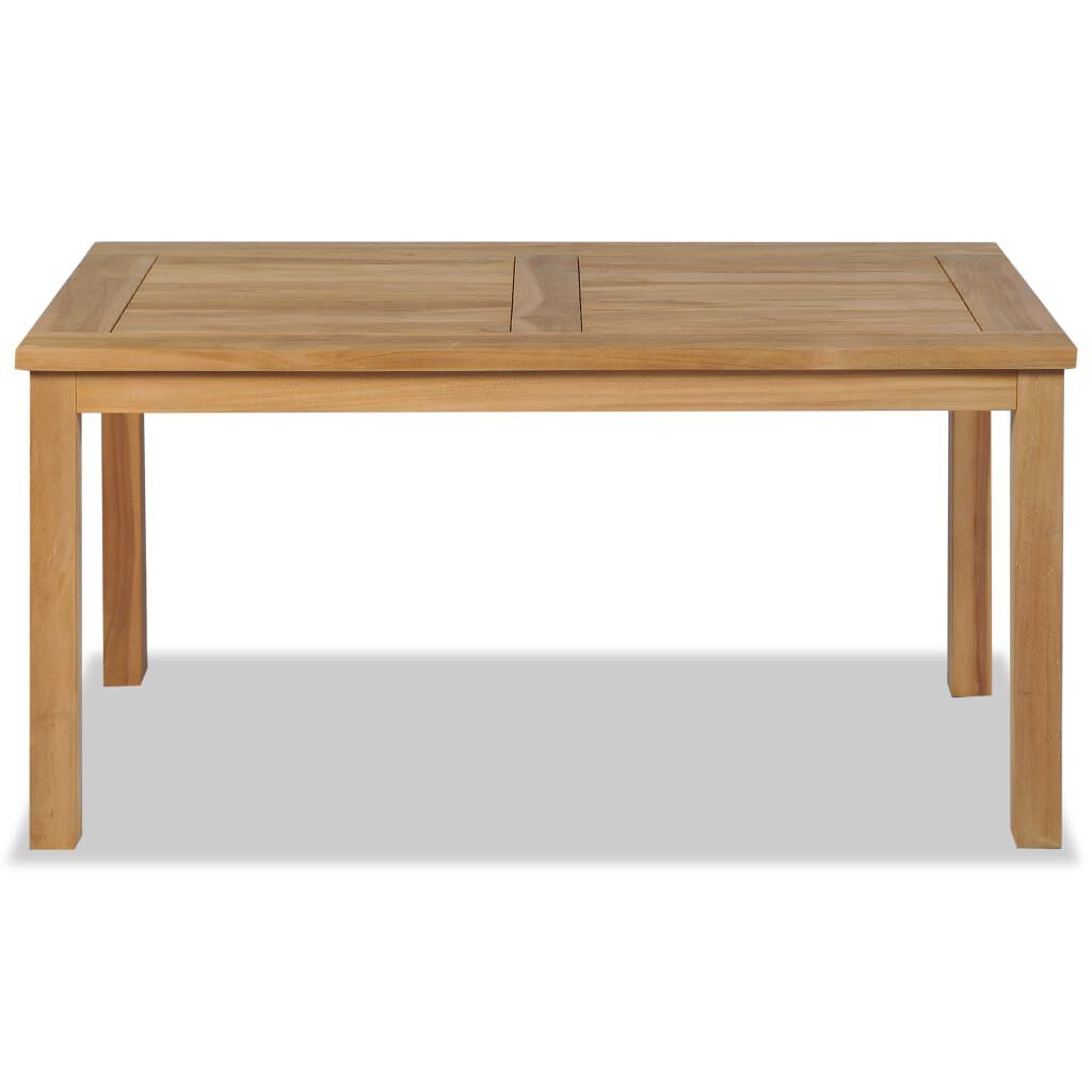 vidaXL Coffee Table Teak 90x50x45 cm