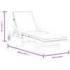 vidaXL Sun Loungers 2 pcs with Cushions 200x68x83 cm Solid Wood Acacia