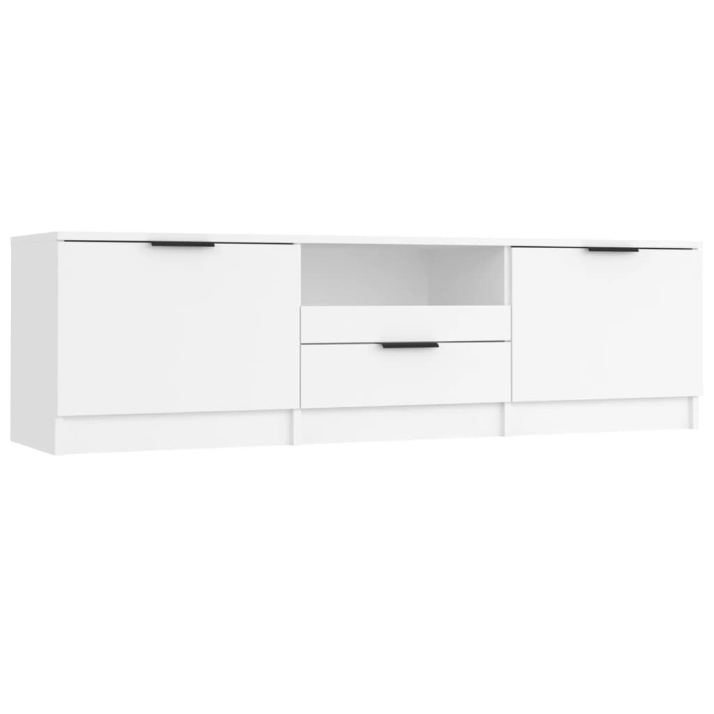 vidaXL TV Cabinet White 140x35x40 cm Engineered Wood