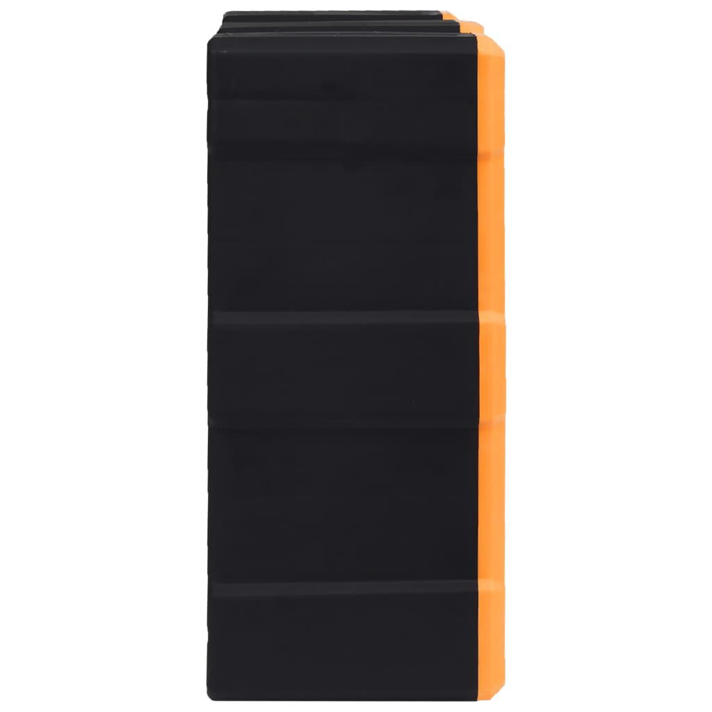 vidaXL Multi-drawer Organiser with 64 Drawers 52x16x37.5 cm