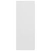 vidaXL Console Table White 105x30x80 cm Engineered Wood