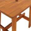 vidaXL Stool 45x29x45 cm Rectangular Solid Wood Acacia