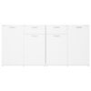 vidaXL Sideboard White 160x36x75 cm Engineered Wood