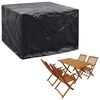 vidaXL Garden Furniture Covers 2 pcs 8 Eyelets 122x112x98 cm