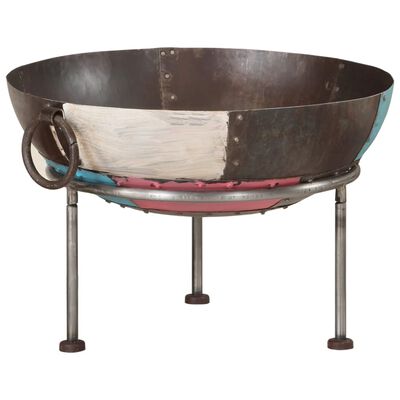 vidaXL Fire Pit 55x55x38 cm Iron, multicolour vidaXL Fire Pit 55x55x38 cm Iron
