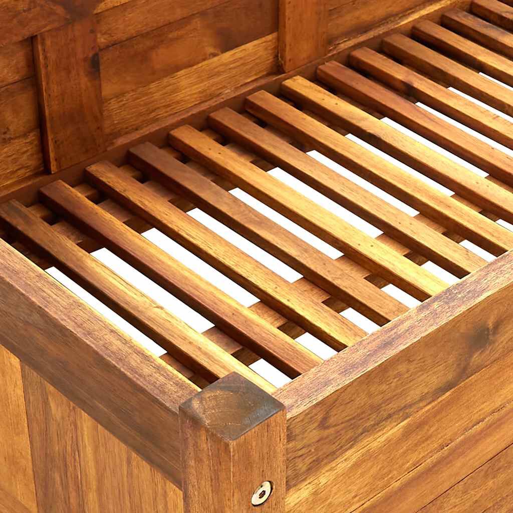 vidaXL Garden Raised Bed Acacia Wood 200x50x25 cm