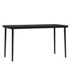 vidaXL 5 Piece Garden Dining Set with Cushions Brown