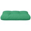 vidaXL Pallet Cushion Green 50x40x12 cm Fabric