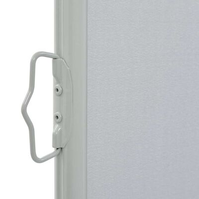 vidaXL Patio Retractable Side Awning 100 x 300 cm Grey, grey vidaXL Patio Retractable Side Awning 100 x 300 cm Grey