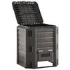vidaXL Garden Composter Black 380 L
