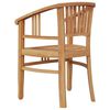 vidaXL 5 Piece Garden Dining Set Solid Wood Teak