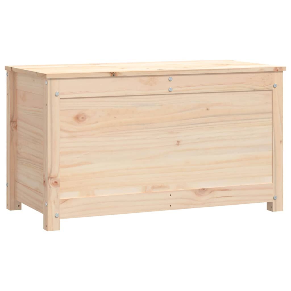 vidaXL Storage Box 80x40x45.5 cm Solid Wood Pine