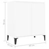 vidaXL Sideboard White 60x35x70 cm Engineered Wood