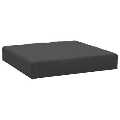 vidaXL Pallet Cushion Black 60x60x6 cm Oxford Fabric, black vidaXL Pallet Cushion Black 60x60x6 cm Oxford Fabric