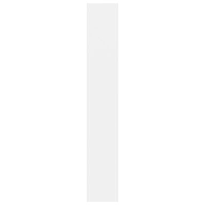 vidaXL 5-Tier Book Cabinet White 60x30x189 cm Engineered Wood, white vidaXL 5-Tier Book Cabinet White 60x30x189 cm Engineered Wood