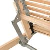 vidaXL Electrical Slatted Bed Base without Mattress with 7 Zones 90x200cm