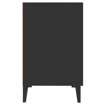 vidaXL Sideboard Black 100x36x60 cm Engineered Wood, black vidaXL Sideboard Black 100x36x60 cm Engineered Wood