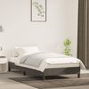 vidaXL Bed Frame without Mattress Dark Grey 92x187 cm Single Velvet